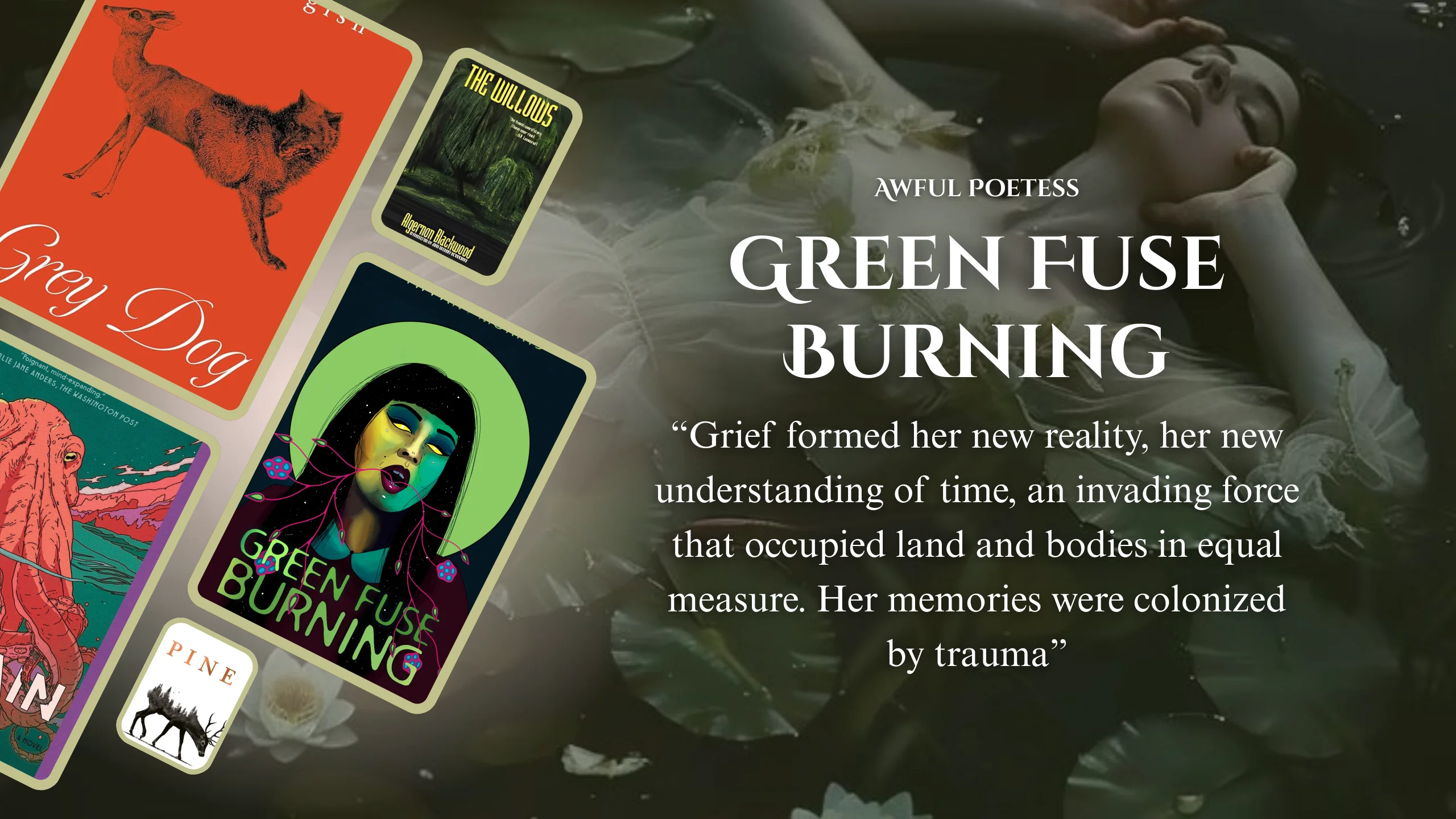 Green Fuse Burning - Nature Horror Book Recs