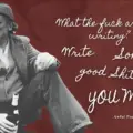 Why Most Writers Are Boring As Shit – Charles Bukowski